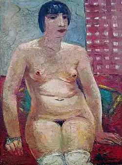 Model from Paris (Kiki) par Sava Sumanovic (1929)