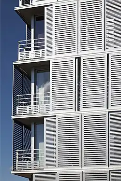 Façade du Nouveau Palace à Montpellier (180 logements)