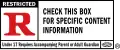 R rating symbol.