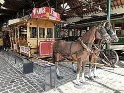 Omnibus à pavé Nord-Midi n° 2