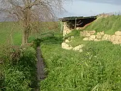 Les anciens murs d'Hipponion.