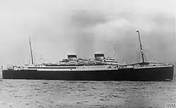 photographie du profil du Britannic