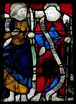 Saint Simon et saint Mathias.