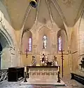 Le maître-autel de l'église Saint-Malo.