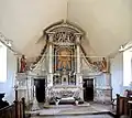 Le maître-retable de l'église Saint-Sulpice.