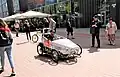Véhicule pneumatique (2018) prototype de l'université Estonienne de sciences
