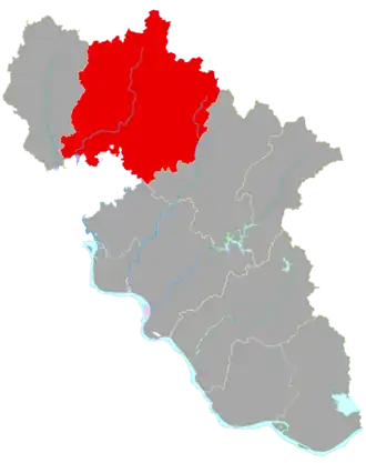 Localisation de Máchéng