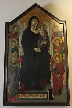 Maître de Citta di Castello :Maestà,Città di Castello, Pinacoteca Comunale