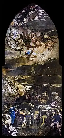 L'Adoration du Veau d'or.