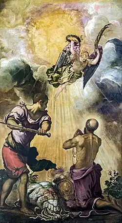 La Décapitation de saint Paul Tintoretto.