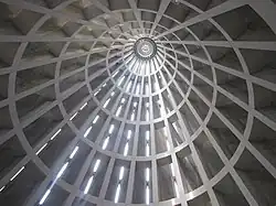 Vue de l'intérieur.