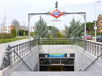 Image illustrative de l’article El Capricho (métro de Madrid)