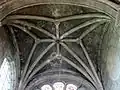 Croisillon nord, voûte de la chapelle du Sacré-Cœur.