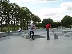 Le Skate Parc de Magny-les-Hameaux.