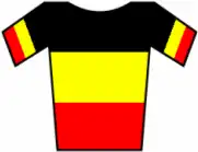 Maillot de champion de Belgique de cyclisme