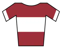 Course en ligne masculine aux championnats de Lettonie de cyclisme sur route