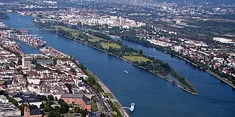 Vue de l'île.