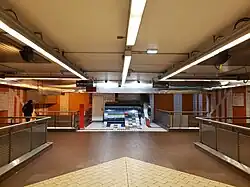 Vue générale de la mezzanine