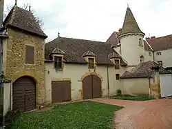 Maison Beurrier XVIe s., demeure de notable représentant le roi au bailliage.