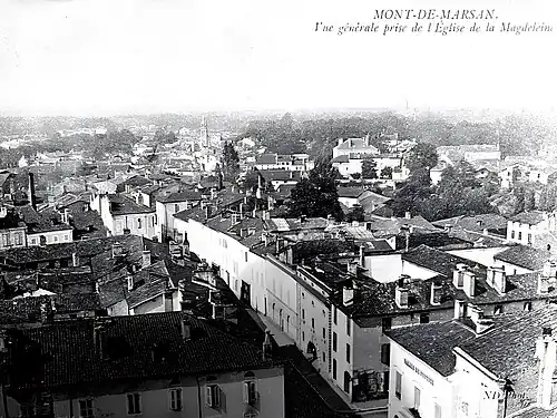 Vue en hauteur sur la prison