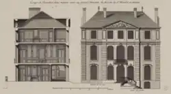 Maison au no&nbsp;2. Dessin de Jean Mariette.