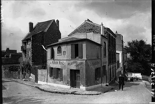 La Maison Rose, vers 1910.