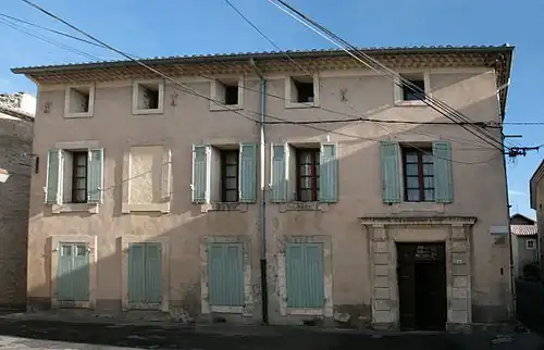La maison natale de Louis Giraud à Pernes-les-Fontaines.