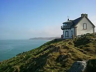 Le phare du Millier, sur la pointe