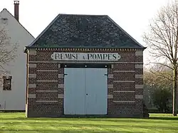 L'ancienne remise à incendie.