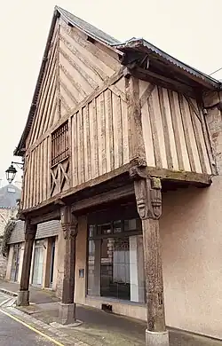 Maisons à pans de bois.