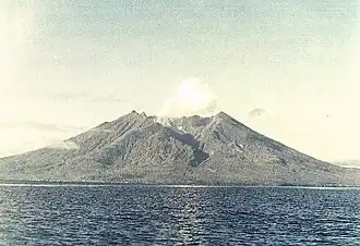 Le volcan Kiebesi à Makian