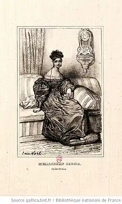 Portrait de Maria Malibran (1829).