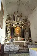 Le retable du maître-autel.