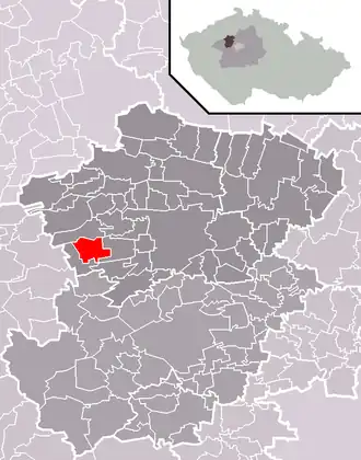 Localisation de Malíkovice