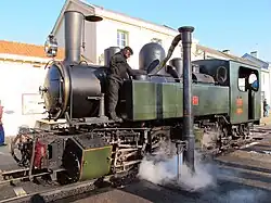 La Mallet no&nbsp;101 ex-POC des Voies ferrées du Velay à Noyelles-sur-Mer en 2013.