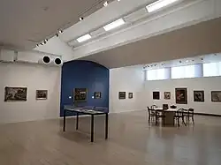 Salle d'exposition du musée d'art de Malmö.
