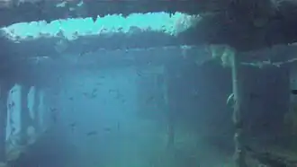 A l'intérieur des coursives