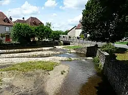 En amont de la RD 43.