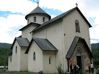 Le monastère de Morača (XIIIe&nbsp;siècle, Monténégro).