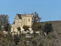 Le château de Cap del Roc.