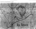 Cadastre napoléonien du site des Fossés
