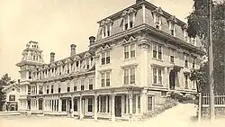 Hôtel particulier en 1906.