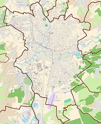 Voir sur la carte administrative de Le Mans