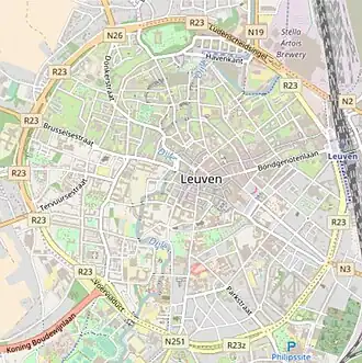 (Voir situation sur carte : Louvain)