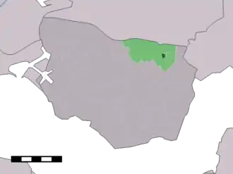 Localisation de 's-Heer Abtskerke