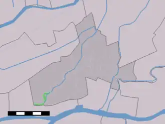 Localisation de Giessen-Oudekerk