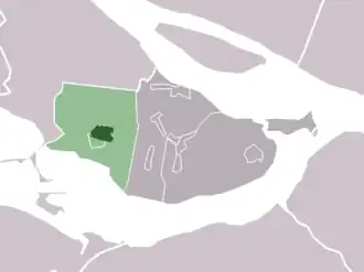 Localisation de Oude-Tonge