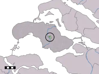 Localisation de Schuddebeurs