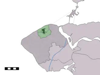 Localisation de Oostkapelle