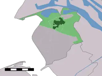 Localisation de Oostvoorne